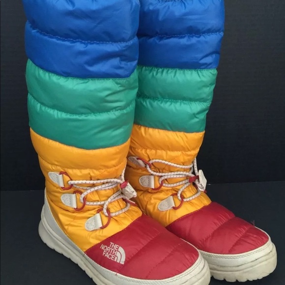 north face bubble boots